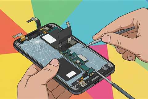 How to Repair a Cracked Foldable Phone Screen