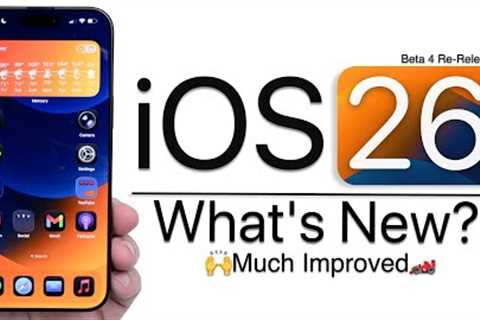 iOS 26 Beta 4 Re-Release is Out! - What''s New?