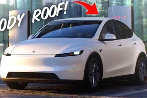 Cheap Model Y Leaked! No Glass Roof?!
