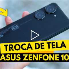 😱 Asus Zenfone 10 com a TELA QUEBRADA! Veja o Conserto Surpreendente!