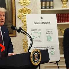 Trump confirms Apple''s $100 billion investment in US, teases 100% tariffs on imported chips