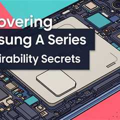 Uncovering Samsung A Series Repairability Secrets