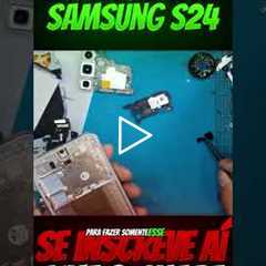 💥 Samsung Galaxy S24 com a TELA ESTOURADA! Veja o Conserto Surpreendente!