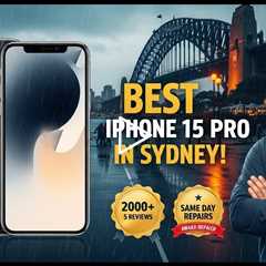 Cracked iPhone 15 Pro Screen in Sydney: Best Repair Shop Even on Rainy Days