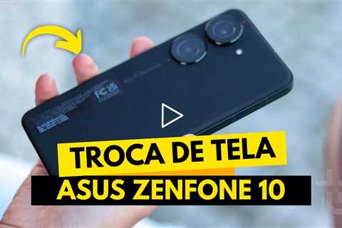 😱 Asus Zenfone 10 com a TELA QUEBRADA! Veja o Conserto Surpreendente!