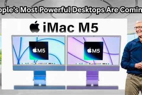M5 iMac & iMac Pro 2025 – Apple’s Most Powerful Desktops Are Coming!