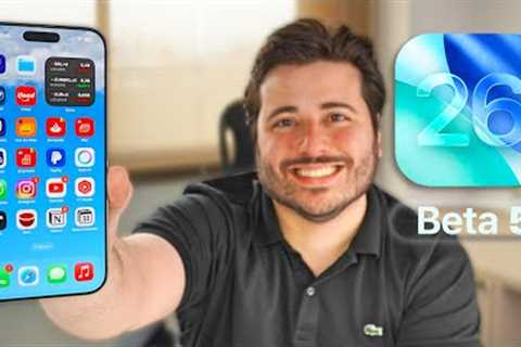iOS 26 Beta 5 - I''m REALLY Loving It!