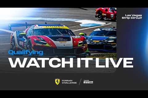 Ferrari Challenge North America - Las Vegas, Qualifying