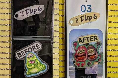 Flip 6 Black Screen After Display Change?