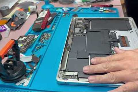 macbook air 13 m1 screen replace (A2337)