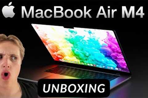 Unboxing the new MacBook Air M4! 💻