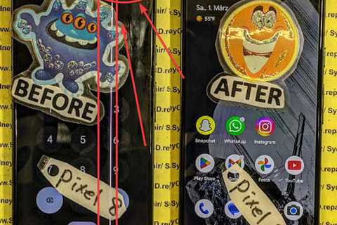 Roadside Rescue: Restoring a Smashed Pixel 8!