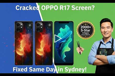 Cracked OPPO R17 Screen? Get Same-Day Repair in Sydney This Spring