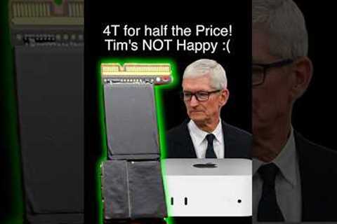 Apple hates this! Mac Mini M4 Pro SSD Upgrade. #macmini #ssdupgrade #m4boosthub