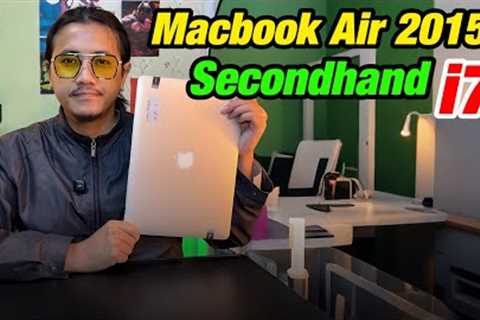 Macbook Air i7 2015 SecondHand Unboxing |Super Sale