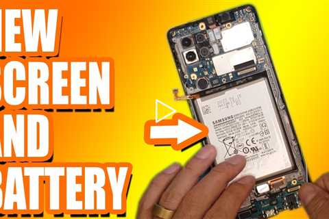 BATTERY AND SCREEN REFRESH! Samsung Galaxy A42 5G Screen Replacement | Sydney CBD Repair Centre