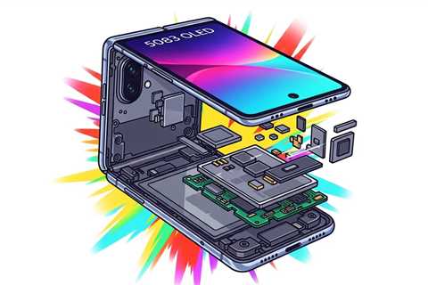 Disassembling a Foldable Phone for Internal Cleaning