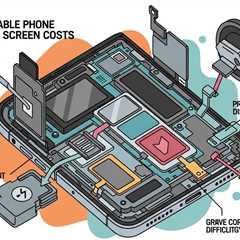 Foldable Phone Inner Screen Repair Cost & Difficulty