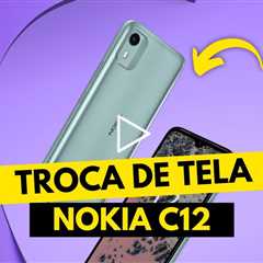 😱 Nokia C12 com a TELA QUEBRADA! Veja o Conserto Incrível!
