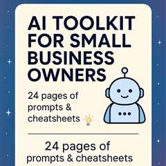 💡 Boost your business with AI! This toolkit includes 24 pages of done-for-you prompts +..
