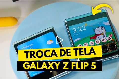 😱 Samsung Galaxy Z Flip 5 com a TELA QUEBRADA! Veja o Conserto Incrível!