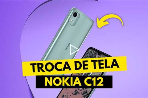 😱 Nokia C12 com a TELA QUEBRADA! Veja o Conserto Incrível!
