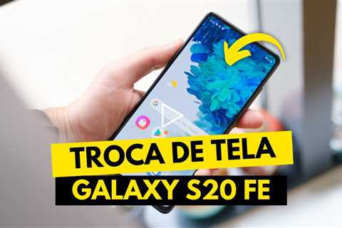 😱 Samsung Galaxy S20 FE com a TELA QUEBRADA! Veja o Conserto Incrível!
