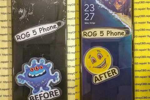 Repairing ASUS ROG Phone 5 Frame Damage