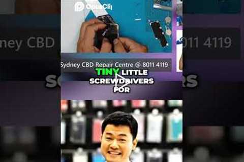 Tiny Screwdrivers & Ultrasonic Baths: Tech Repair Secrets! | Sydney CBD Repair