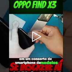 Oppo Find X3 com TELA DESTRUÍDA — Veja o Resultado Final! 💥