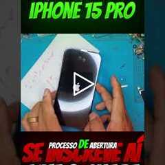 O iPhone 15 Pro Caiu e Quebrou... Mas o Resultado do Conserto Vai te Chocar! 💥