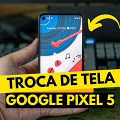 😱 Google Pixel 5 com a TELA QUEBRADA! Veja o Conserto Completo e o Resultado Final!