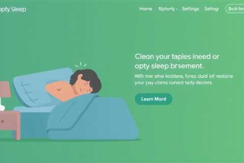 Unlock Improved Rest with OptySleep: AI-Powered Sleep Insights