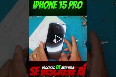 O iPhone 15 Pro Caiu e Quebrou... Mas o Resultado do Conserto Vai te Chocar! 💥