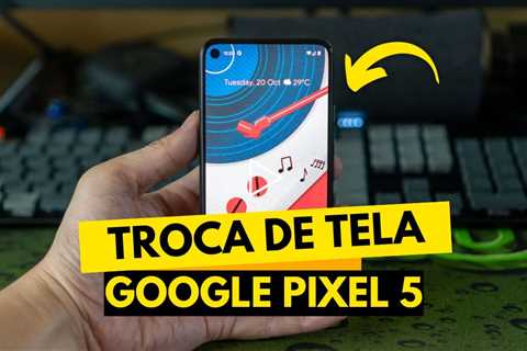 😱 Google Pixel 5 com a TELA QUEBRADA! Veja o Conserto Completo e o Resultado Final!