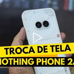 Transformei um Nothing Phone 2a destruído em um NOVO celular! (Troca de Tela)