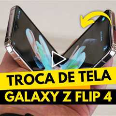 Transformei um Z Flip 4 destruído em um celular NOVO novamente! ✨