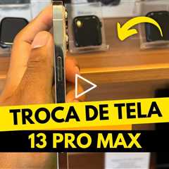 Transformei um iPhone 13 Pro Max destruído em um NOVO novamente! ✨
