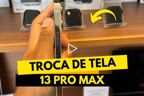 Transformei um iPhone 13 Pro Max destruído em um NOVO novamente! ✨