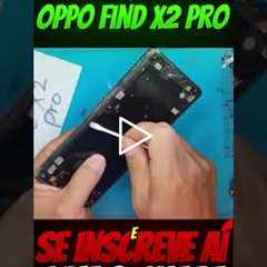 OPPO Find X2 Pro com tela quebrada — o antes e depois desse conserto é chocante! 😱