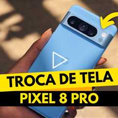 Google Pixel 8 Pro com tela quebrada — o resultado desse conserto é INSANO! 😱