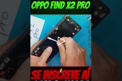 OPPO Find X2 Pro com tela quebrada — o antes e depois desse conserto é chocante! 😱