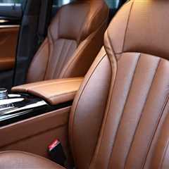 Essential Tips for Protecting Your Car's Leather Seats from Cracking and Fading