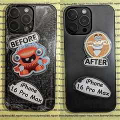 TITANIUM TOUGH! iPhone 16 Pro Max Rear Camera Module Replacement Sydney CBD Repair