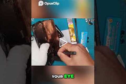 DIY Smartphone Repair: Straighten Frame Burrs & Install Display | Sydney CBD Repair Centre