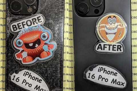 TITANIUM TOUGH! iPhone 16 Pro Max Rear Camera Module Replacement Sydney CBD Repair