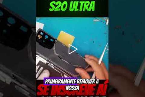 ELE VOLTOU À VIDA! 😱 Veja a troca de tela do S20 Ultra que parecia impossível