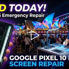 Smashed Google Pixel 10 Pro XL Screen Repairs During Vivid 2026 – Who Can Fix It on the Spot