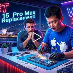 Smashed iPhone 15 Pro Max Screen Replacement During Vivid 2026 – Who Can Fix It Fast in Sydney?