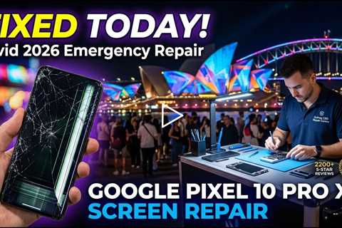 Smashed Google Pixel 10 Pro XL Screen Repairs During Vivid 2026 – Who Can Fix It on the Spot